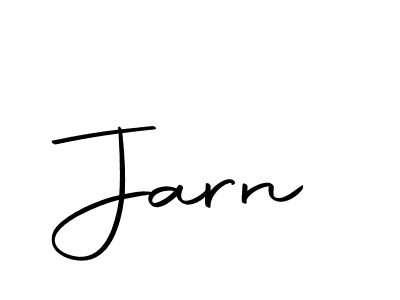 Use a signature maker to create a handwritten signature online. With this signature software, you can design (Autography-DOLnW) your own signature for name Jarn. Jarn signature style 10 images and pictures png