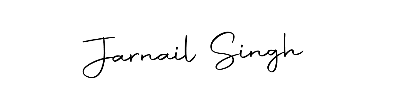 Create a beautiful signature design for name Jarnail Singh. With this signature (Autography-DOLnW) fonts, you can make a handwritten signature for free. Jarnail Singh signature style 10 images and pictures png