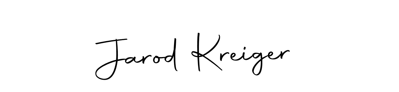 How to make Jarod Kreiger signature? Autography-DOLnW is a professional autograph style. Create handwritten signature for Jarod Kreiger name. Jarod Kreiger signature style 10 images and pictures png