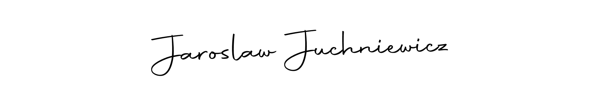Design your own signature with our free online signature maker. With this signature software, you can create a handwritten (Autography-DOLnW) signature for name Jaroslaw Juchniewicz. Jaroslaw Juchniewicz signature style 10 images and pictures png
