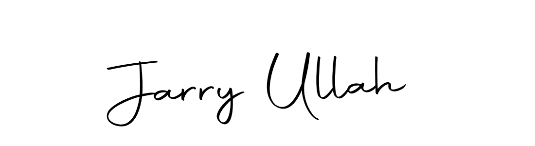 Similarly Autography-DOLnW is the best handwritten signature design. Signature creator online .You can use it as an online autograph creator for name Jarry Ullah. Jarry Ullah signature style 10 images and pictures png