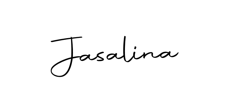 Make a beautiful signature design for name Jasalina. With this signature (Autography-DOLnW) style, you can create a handwritten signature for free. Jasalina signature style 10 images and pictures png