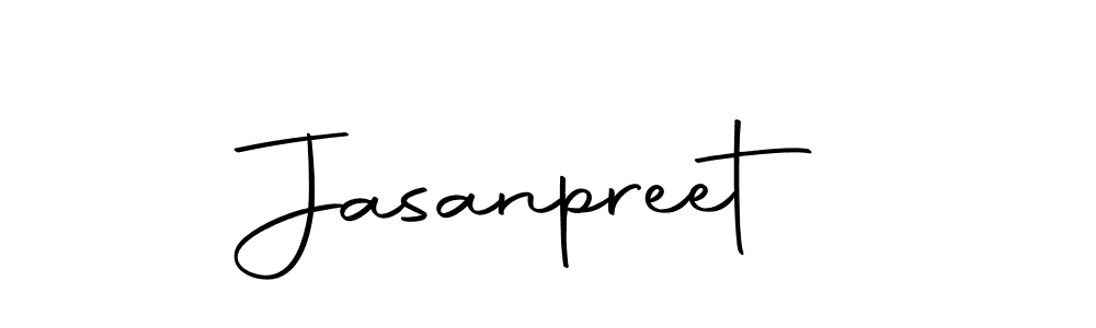 Make a beautiful signature design for name Jasanpreet. With this signature (Autography-DOLnW) style, you can create a handwritten signature for free. Jasanpreet signature style 10 images and pictures png