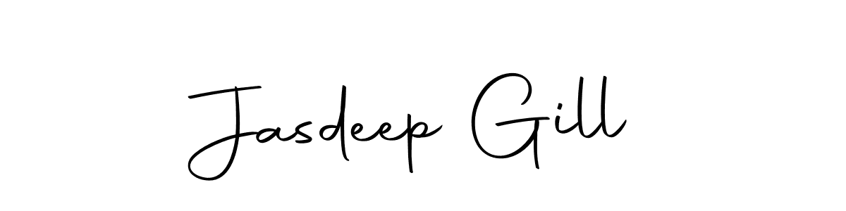 Create a beautiful signature design for name Jasdeep Gill. With this signature (Autography-DOLnW) fonts, you can make a handwritten signature for free. Jasdeep Gill signature style 10 images and pictures png