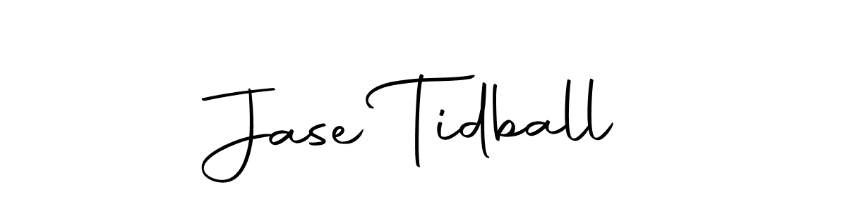 You should practise on your own different ways (Autography-DOLnW) to write your name (Jase Tidball) in signature. don't let someone else do it for you. Jase Tidball signature style 10 images and pictures png