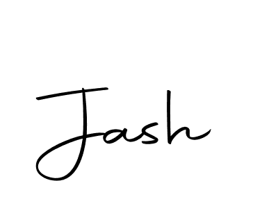 Jash stylish signature style. Best Handwritten Sign (Autography-DOLnW) for my name. Handwritten Signature Collection Ideas for my name Jash. Jash signature style 10 images and pictures png