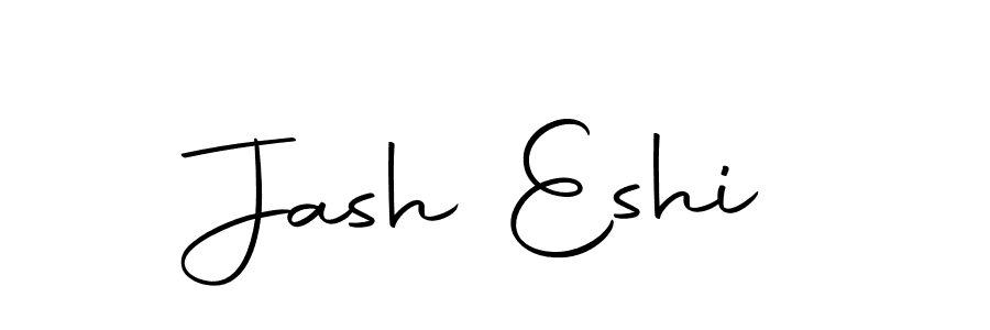 Similarly Autography-DOLnW is the best handwritten signature design. Signature creator online .You can use it as an online autograph creator for name Jash Eshi. Jash Eshi signature style 10 images and pictures png