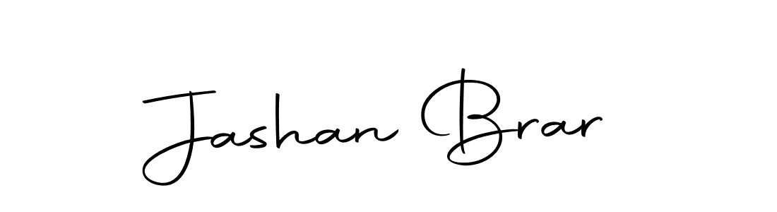 Make a beautiful signature design for name Jashan Brar. With this signature (Autography-DOLnW) style, you can create a handwritten signature for free. Jashan Brar signature style 10 images and pictures png