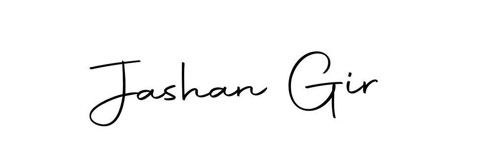 The best way (Autography-DOLnW) to make a short signature is to pick only two or three words in your name. The name Jashan Gir include a total of six letters. For converting this name. Jashan Gir signature style 10 images and pictures png