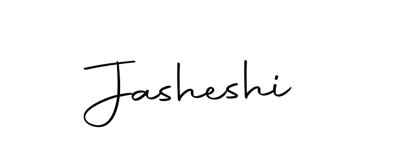 Design your own signature with our free online signature maker. With this signature software, you can create a handwritten (Autography-DOLnW) signature for name Jasheshi. Jasheshi signature style 10 images and pictures png