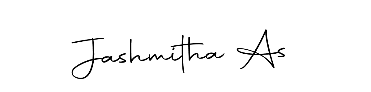 How to make Jashmitha As signature? Autography-DOLnW is a professional autograph style. Create handwritten signature for Jashmitha As name. Jashmitha As signature style 10 images and pictures png