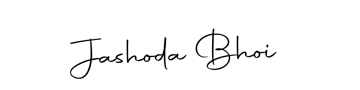 How to make Jashoda Bhoi name signature. Use Autography-DOLnW style for creating short signs online. This is the latest handwritten sign. Jashoda Bhoi signature style 10 images and pictures png