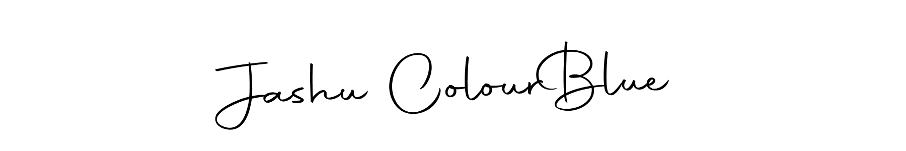 The best way (Autography-DOLnW) to make a short signature is to pick only two or three words in your name. The name Jashu Colour  Blue include a total of six letters. For converting this name. Jashu Colour  Blue signature style 10 images and pictures png