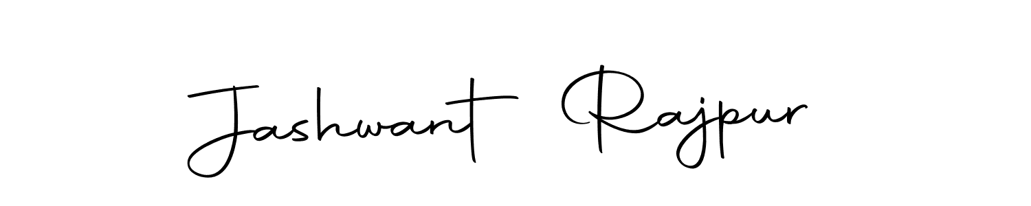 How to make Jashwant Rajpur name signature. Use Autography-DOLnW style for creating short signs online. This is the latest handwritten sign. Jashwant Rajpur signature style 10 images and pictures png