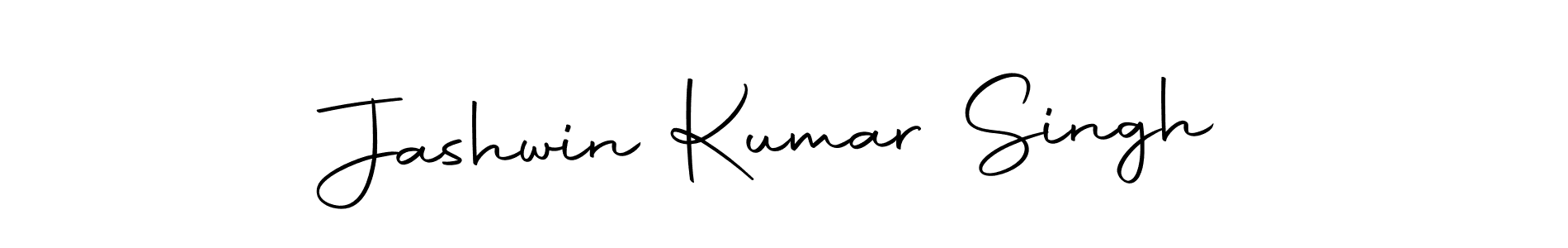 Create a beautiful signature design for name Jashwin Kumar Singh. With this signature (Autography-DOLnW) fonts, you can make a handwritten signature for free. Jashwin Kumar Singh signature style 10 images and pictures png