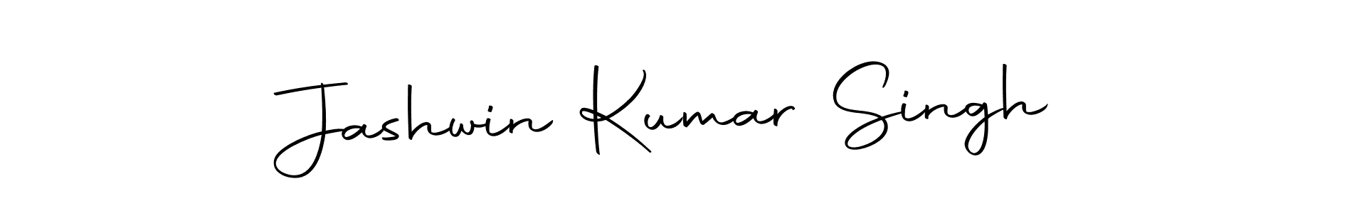 How to make Jashwin Kumar Singh name signature. Use Autography-DOLnW style for creating short signs online. This is the latest handwritten sign. Jashwin Kumar Singh signature style 10 images and pictures png