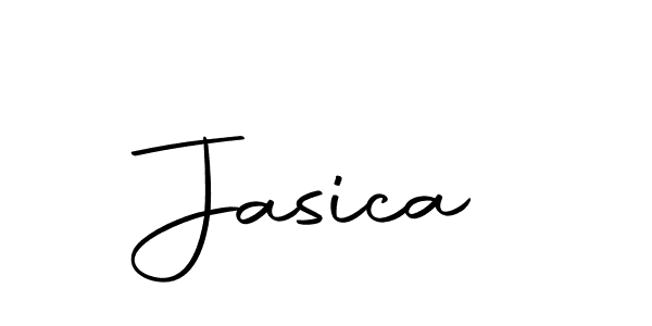 Make a beautiful signature design for name Jasica. Use this online signature maker to create a handwritten signature for free. Jasica signature style 10 images and pictures png