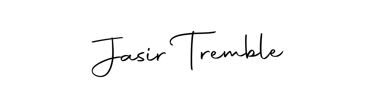 if you are searching for the best signature style for your name Jasir Tremble. so please give up your signature search. here we have designed multiple signature styles  using Autography-DOLnW. Jasir Tremble signature style 10 images and pictures png