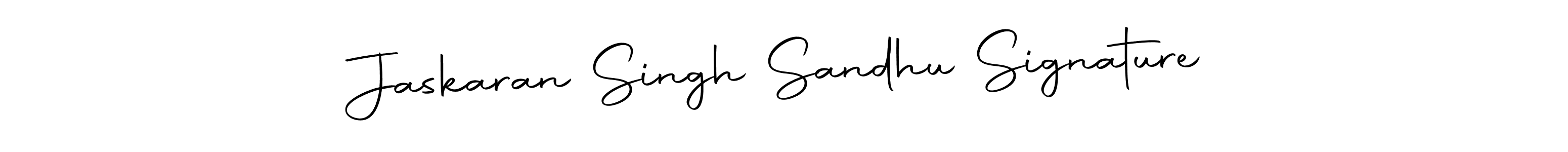 Create a beautiful signature design for name Jaskaran Singh Sandhu Signature. With this signature (Autography-DOLnW) fonts, you can make a handwritten signature for free. Jaskaran Singh Sandhu Signature signature style 10 images and pictures png