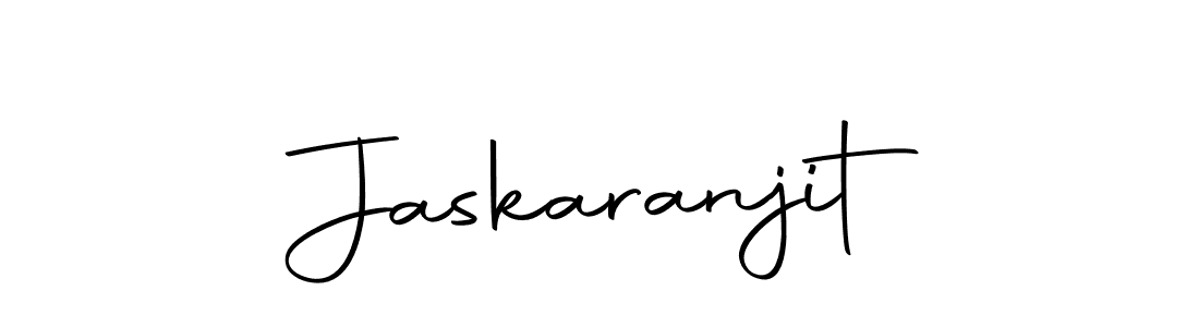 Design your own signature with our free online signature maker. With this signature software, you can create a handwritten (Autography-DOLnW) signature for name Jaskaranjit. Jaskaranjit signature style 10 images and pictures png