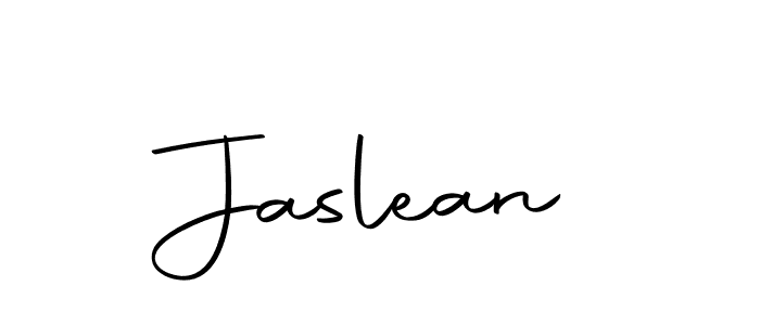 How to make Jaslean name signature. Use Autography-DOLnW style for creating short signs online. This is the latest handwritten sign. Jaslean signature style 10 images and pictures png