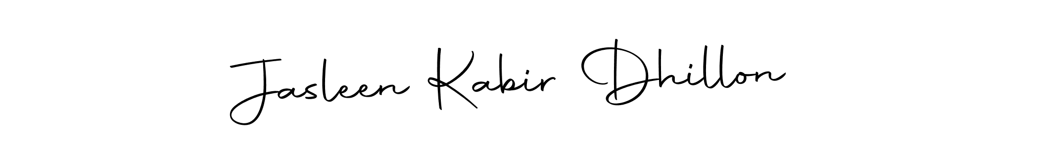 Make a short Jasleen Kabir Dhillon signature style. Manage your documents anywhere anytime using Autography-DOLnW. Create and add eSignatures, submit forms, share and send files easily. Jasleen Kabir Dhillon signature style 10 images and pictures png