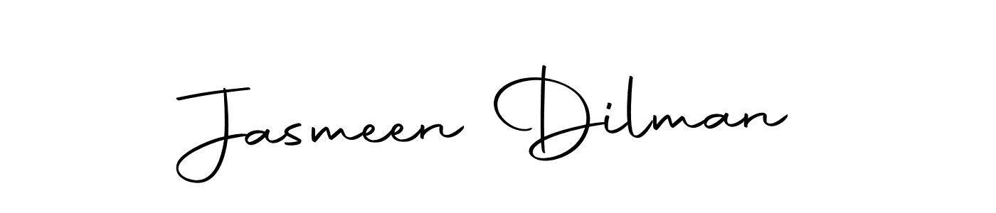 Make a beautiful signature design for name Jasmeen Dilman. With this signature (Autography-DOLnW) style, you can create a handwritten signature for free. Jasmeen Dilman signature style 10 images and pictures png