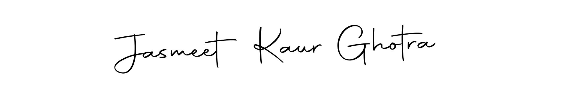 How to make Jasmeet Kaur Ghotra signature? Autography-DOLnW is a professional autograph style. Create handwritten signature for Jasmeet Kaur Ghotra name. Jasmeet Kaur Ghotra signature style 10 images and pictures png