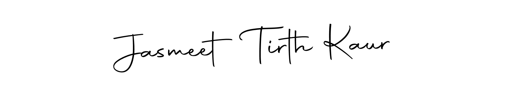 if you are searching for the best signature style for your name Jasmeet Tirth Kaur. so please give up your signature search. here we have designed multiple signature styles  using Autography-DOLnW. Jasmeet Tirth Kaur signature style 10 images and pictures png