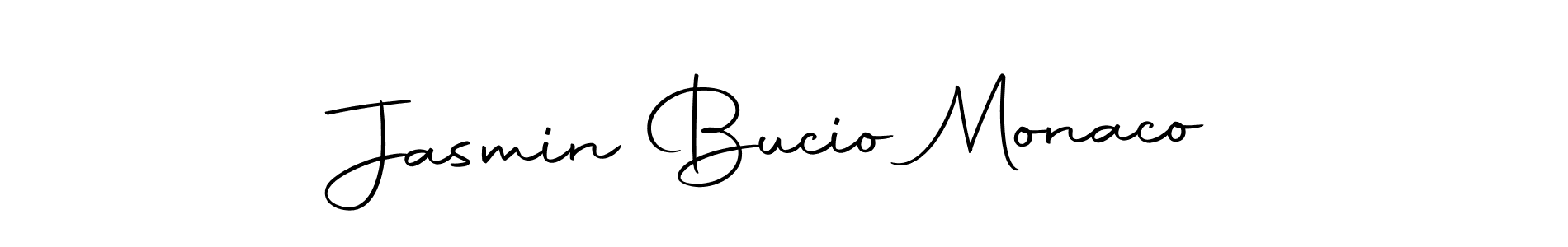 It looks lik you need a new signature style for name Jasmin Bucio Monaco. Design unique handwritten (Autography-DOLnW) signature with our free signature maker in just a few clicks. Jasmin Bucio Monaco signature style 10 images and pictures png