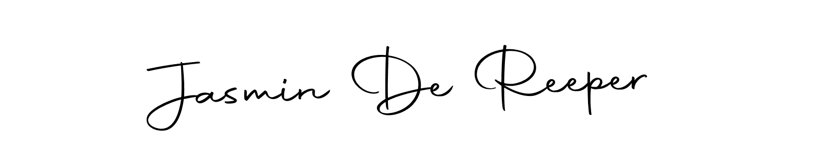 You should practise on your own different ways (Autography-DOLnW) to write your name (Jasmin De Reeper) in signature. don't let someone else do it for you. Jasmin De Reeper signature style 10 images and pictures png