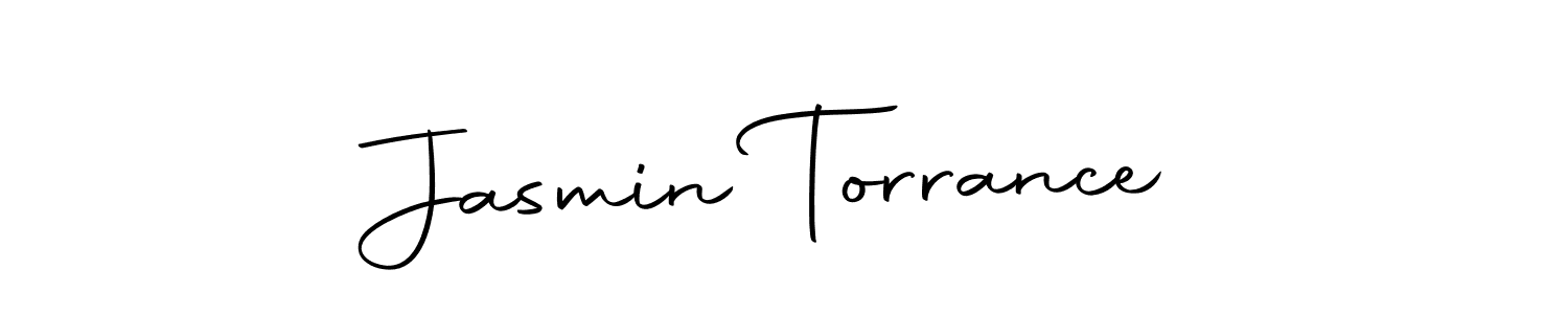 Make a beautiful signature design for name Jasmin Torrance. With this signature (Autography-DOLnW) style, you can create a handwritten signature for free. Jasmin Torrance signature style 10 images and pictures png