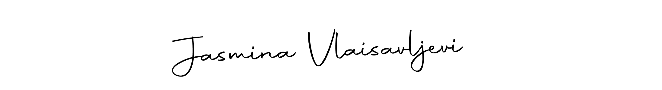 It looks lik you need a new signature style for name Jasmina Vlaisavljević. Design unique handwritten (Autography-DOLnW) signature with our free signature maker in just a few clicks. Jasmina Vlaisavljević signature style 10 images and pictures png