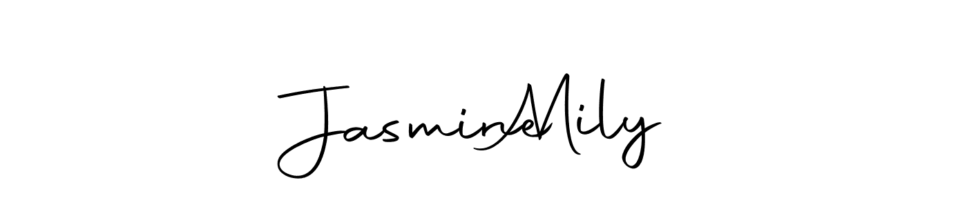 The best way (Autography-DOLnW) to make a short signature is to pick only two or three words in your name. The name Jasmine   Mily include a total of six letters. For converting this name. Jasmine   Mily signature style 10 images and pictures png