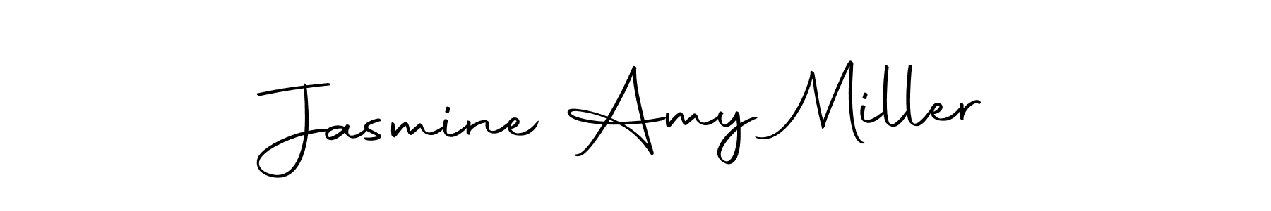 Design your own signature with our free online signature maker. With this signature software, you can create a handwritten (Autography-DOLnW) signature for name Jasmine Amy Miller. Jasmine Amy Miller signature style 10 images and pictures png