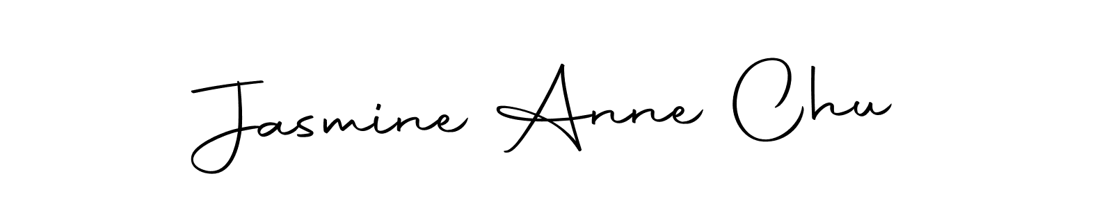 Jasmine Anne Chu stylish signature style. Best Handwritten Sign (Autography-DOLnW) for my name. Handwritten Signature Collection Ideas for my name Jasmine Anne Chu. Jasmine Anne Chu signature style 10 images and pictures png