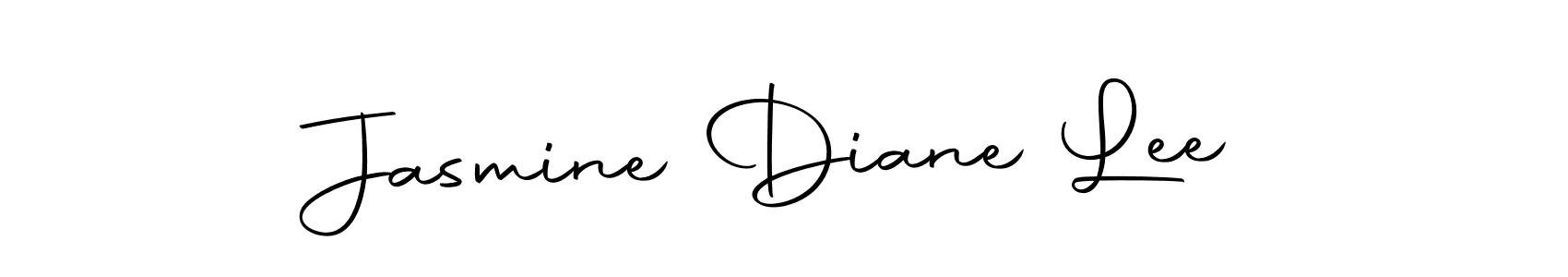 Use a signature maker to create a handwritten signature online. With this signature software, you can design (Autography-DOLnW) your own signature for name Jasmine Diane Lee. Jasmine Diane Lee signature style 10 images and pictures png