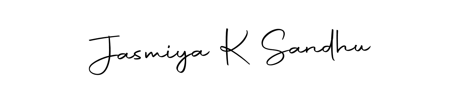 You can use this online signature creator to create a handwritten signature for the name Jasmiya K Sandhu. This is the best online autograph maker. Jasmiya K Sandhu signature style 10 images and pictures png