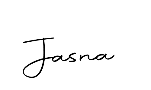 Jasna stylish signature style. Best Handwritten Sign (Autography-DOLnW) for my name. Handwritten Signature Collection Ideas for my name Jasna. Jasna signature style 10 images and pictures png