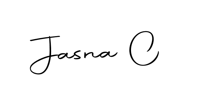 Similarly Autography-DOLnW is the best handwritten signature design. Signature creator online .You can use it as an online autograph creator for name Jasna C. Jasna C signature style 10 images and pictures png