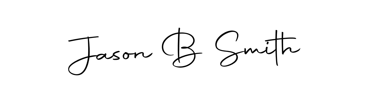 You should practise on your own different ways (Autography-DOLnW) to write your name (Jason B Smith) in signature. don't let someone else do it for you. Jason B Smith signature style 10 images and pictures png