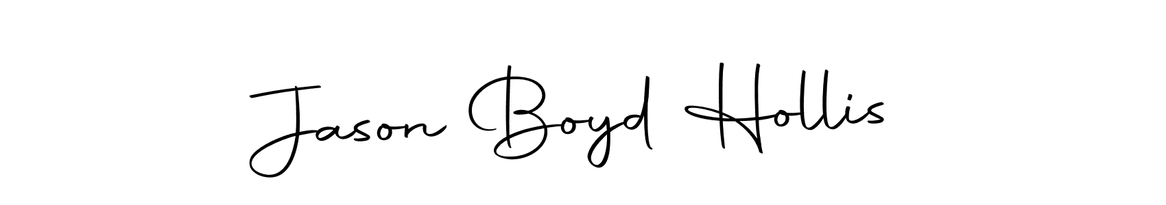 Also we have Jason Boyd Hollis name is the best signature style. Create professional handwritten signature collection using Autography-DOLnW autograph style. Jason Boyd Hollis signature style 10 images and pictures png