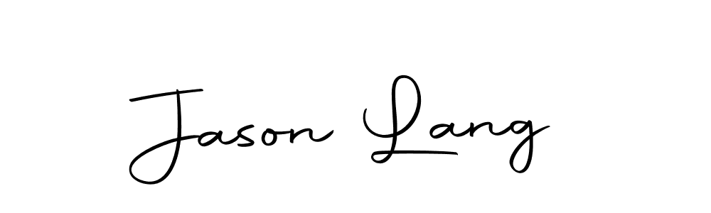 Similarly Autography-DOLnW is the best handwritten signature design. Signature creator online .You can use it as an online autograph creator for name Jason Lang. Jason Lang signature style 10 images and pictures png