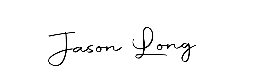 How to make Jason Long name signature. Use Autography-DOLnW style for creating short signs online. This is the latest handwritten sign. Jason Long signature style 10 images and pictures png