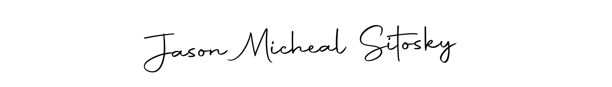 You can use this online signature creator to create a handwritten signature for the name Jason Micheal Sitosky. This is the best online autograph maker. Jason Micheal Sitosky signature style 10 images and pictures png