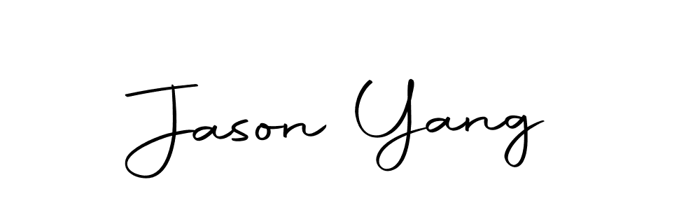 Also we have Jason Yang name is the best signature style. Create professional handwritten signature collection using Autography-DOLnW autograph style. Jason Yang signature style 10 images and pictures png