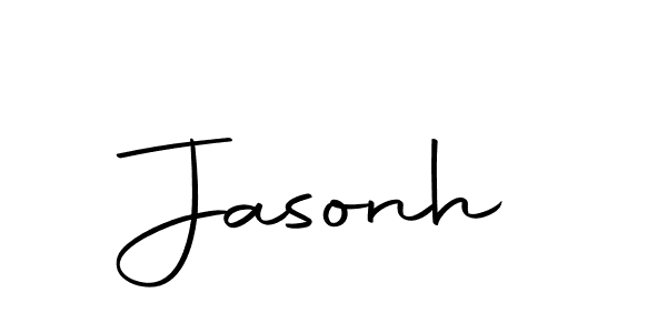 You should practise on your own different ways (Autography-DOLnW) to write your name (Jasonh) in signature. don't let someone else do it for you. Jasonh signature style 10 images and pictures png