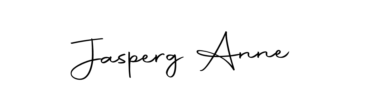 Create a beautiful signature design for name Jasperg Anne. With this signature (Autography-DOLnW) fonts, you can make a handwritten signature for free. Jasperg Anne signature style 10 images and pictures png