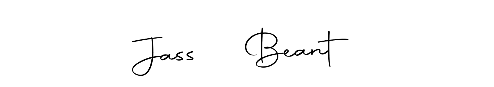 Similarly Autography-DOLnW is the best handwritten signature design. Signature creator online .You can use it as an online autograph creator for name Jass ♥️ Beant. Jass ♥️ Beant signature style 10 images and pictures png