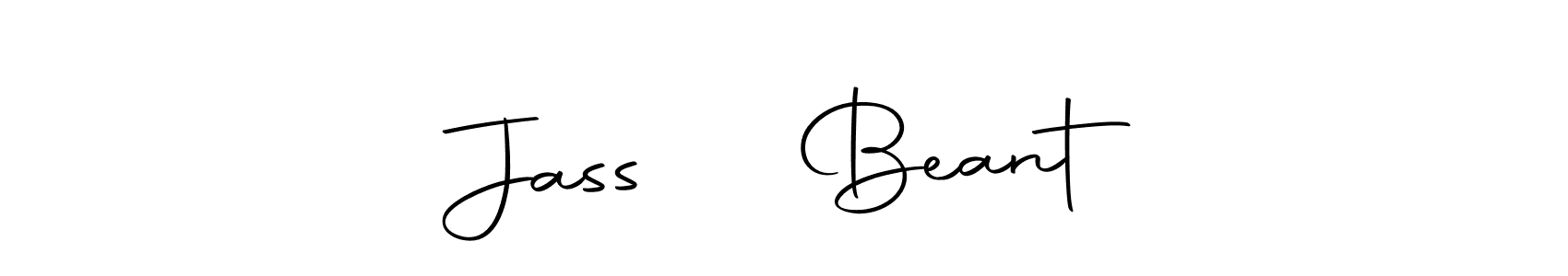 Similarly Autography-DOLnW is the best handwritten signature design. Signature creator online .You can use it as an online autograph creator for name Jass ♥️ Beant. Jass ♥️ Beant signature style 10 images and pictures png